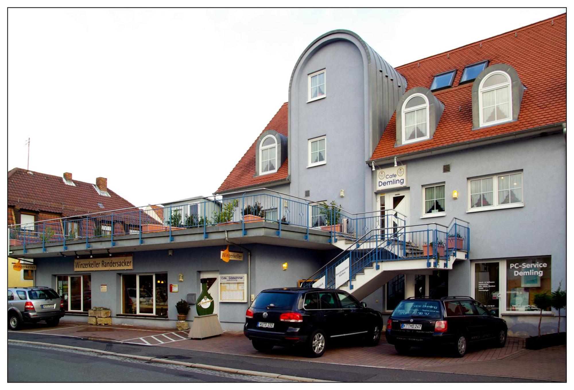 Hotel-Cafe Demling Randersacker Extérieur photo